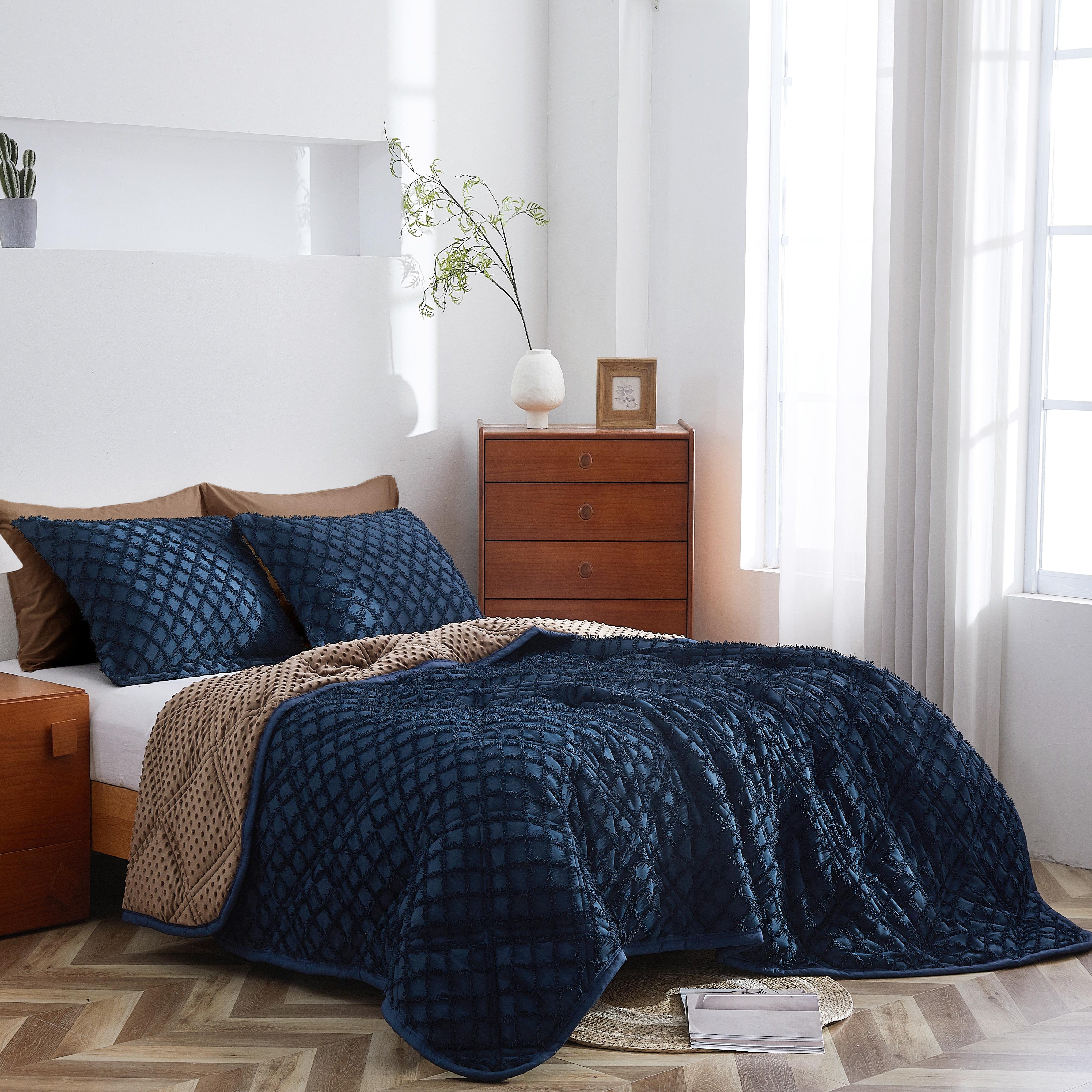 MyTickie All-season Comforter Set (Chenille Collection)