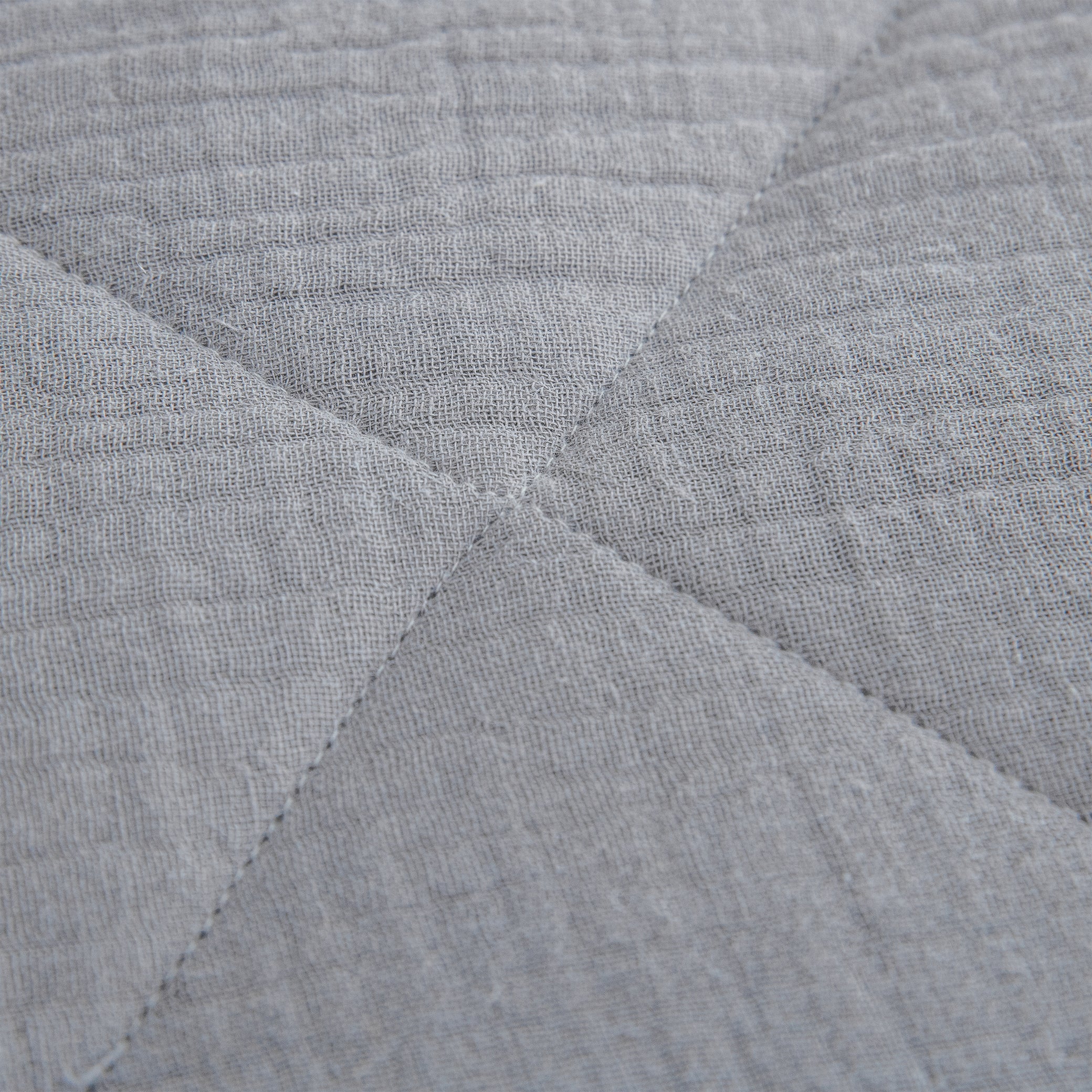 LUXE Grey Pillow Sham Set