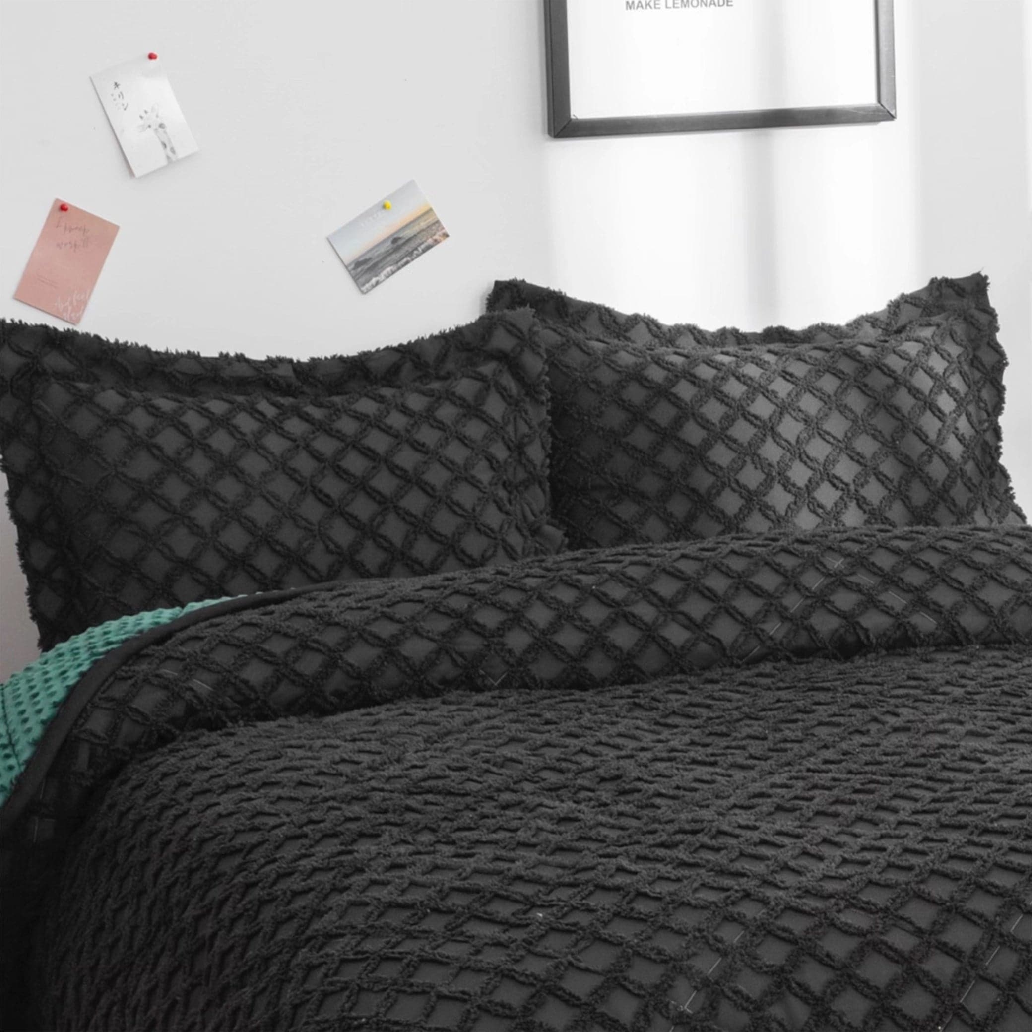 MyTickie Midnight Emerald Pillow Sham Set