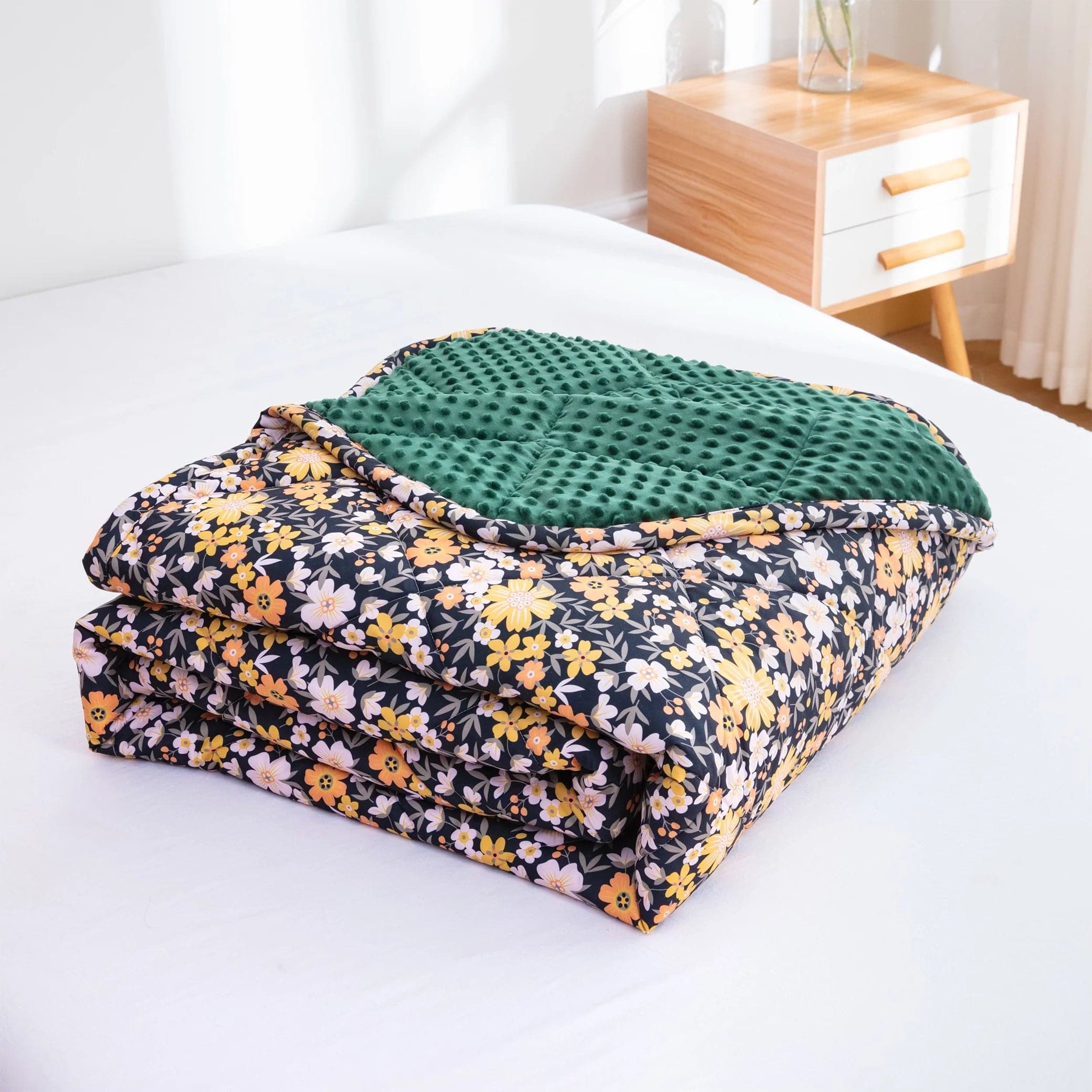 MyTickie Twilight Bloom Throw Blanket (60x44”)