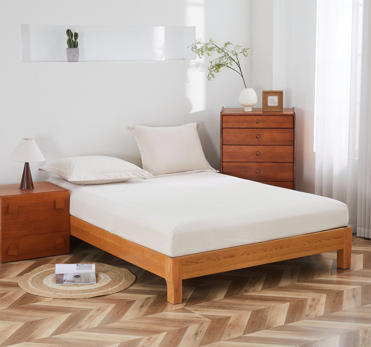 Mytickie Minky Fitted Sheet