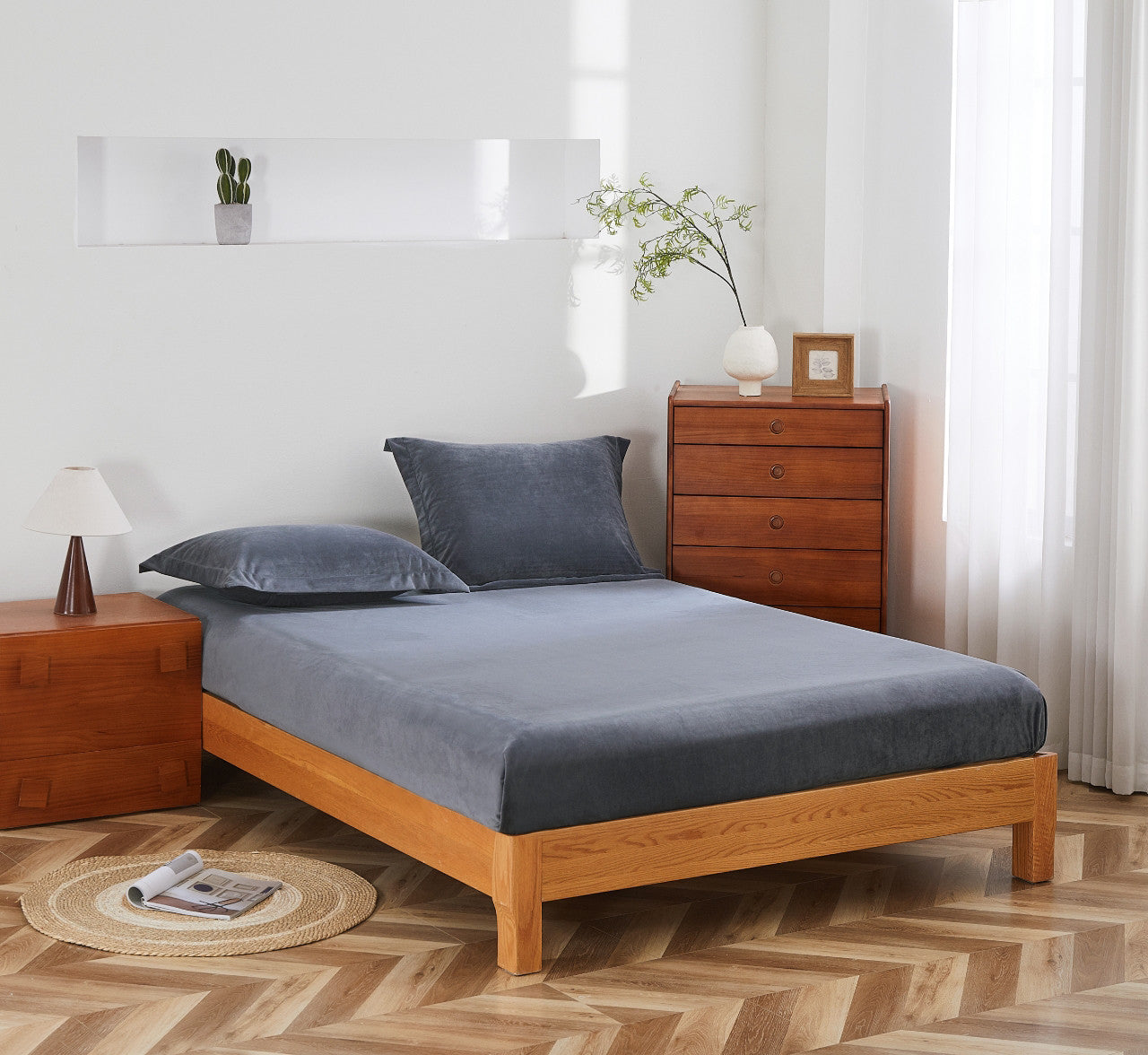 Mytickie Minky Fitted Sheet