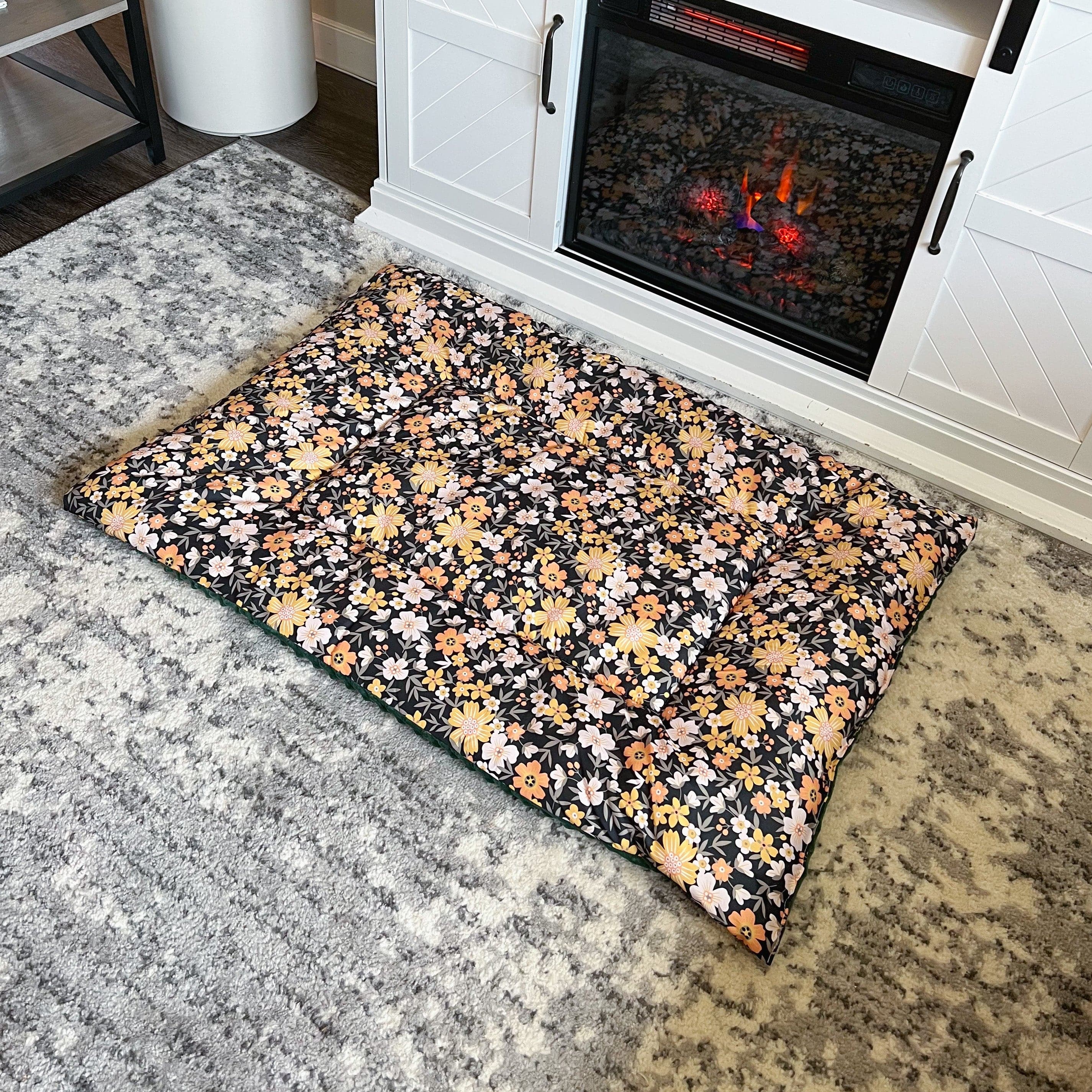 Twilight Bloom Pet Bed Comforter