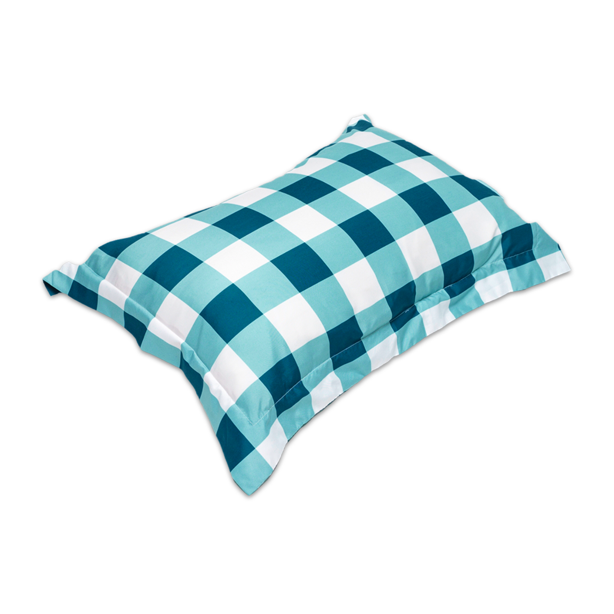 Check Me Out Blue Pillow Case Set