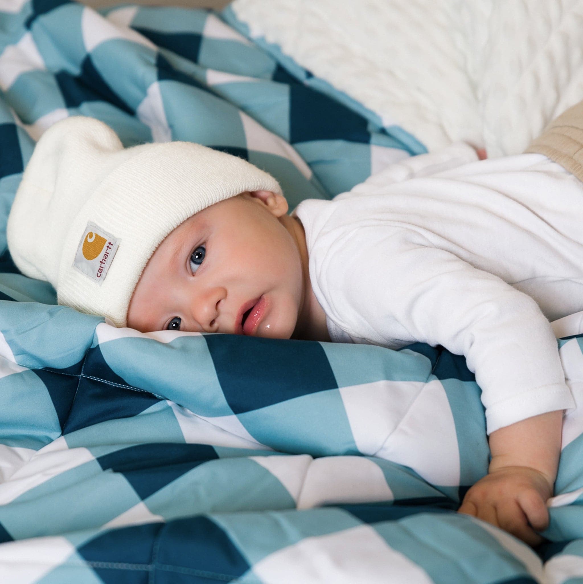 Check Me Out Blue Comforter