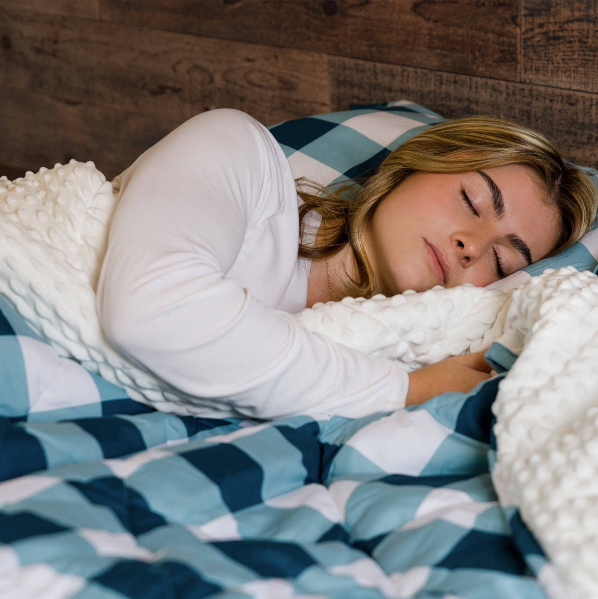 Check Me Out Blue Comforter