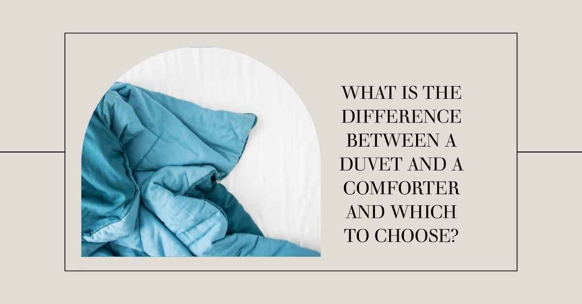 the difference between a duvet and a comforter