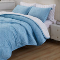 Load image into Gallery viewer, Mytickie Blue Pillow Shams (Set of 2)
