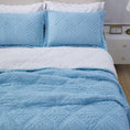 Load image into Gallery viewer, Mytickie Blue Pillow Shams (Set of 2)
