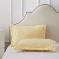 Load image into Gallery viewer, Mytickie Lemon Yellow Pillow Shams (Set of 2)
