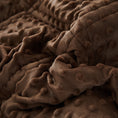 Load image into Gallery viewer, Mytickie Mint & Mocha Brown Comforter
