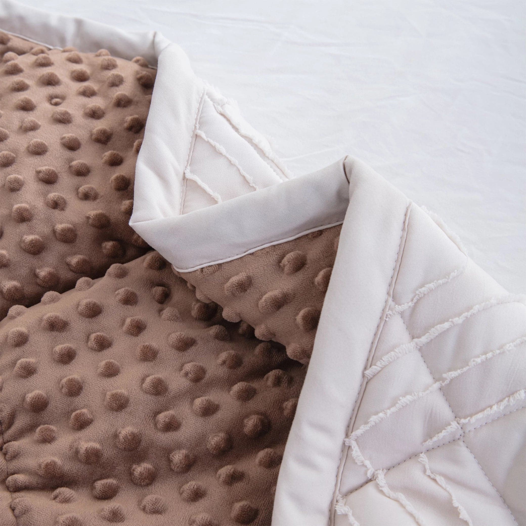 MyTickie Cream Mocha Comforter
