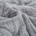 Load image into Gallery viewer, LUXE Grey Baby Blanket
