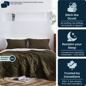 MyTickie All-season Comforter Set (Chenille Collection)