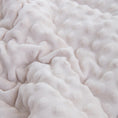 Load image into Gallery viewer, MyTickie Sage Cream Throw Blanket (60x44”)
