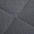 Load image into Gallery viewer, LUXE Steel Grey Baby Blanket
