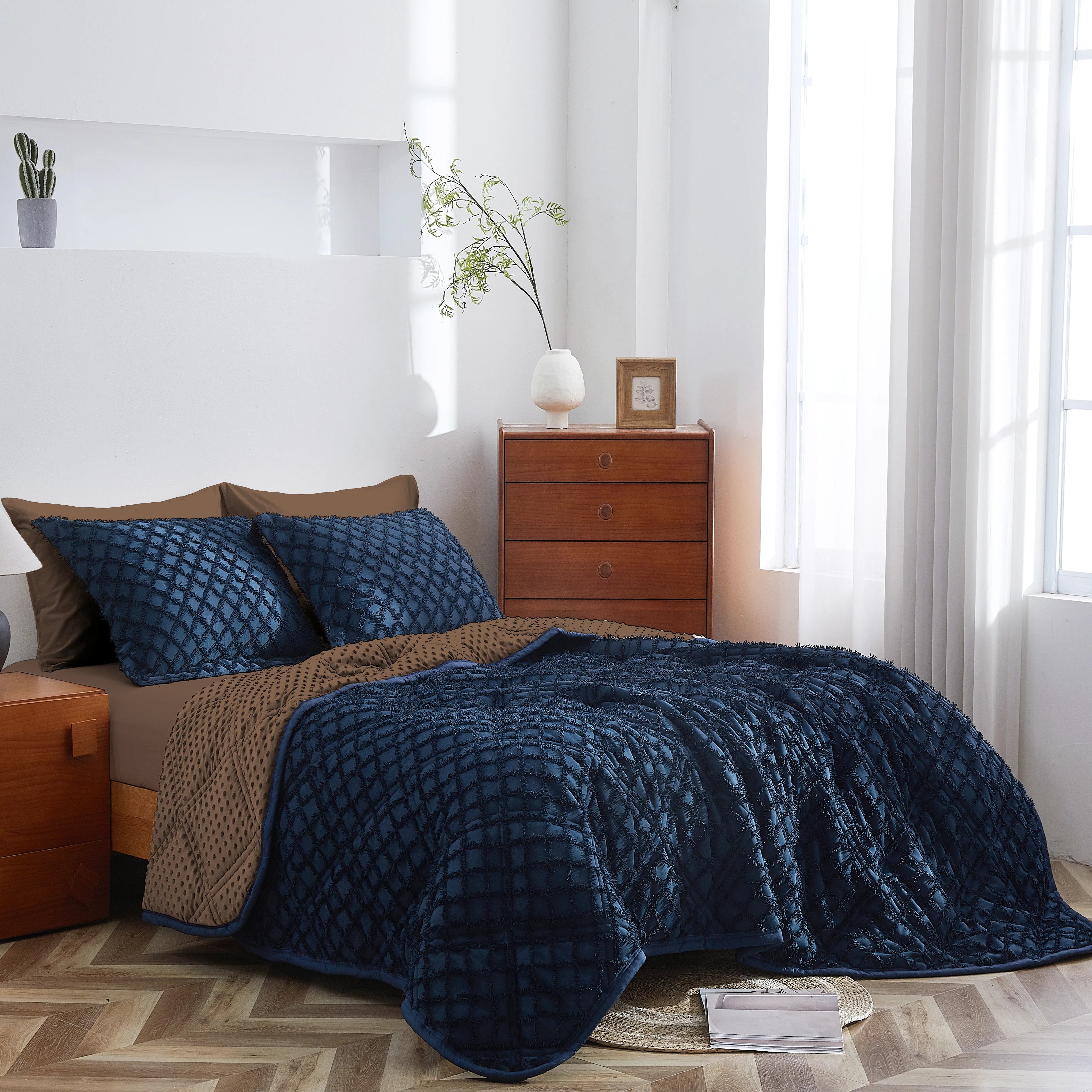 Chenille All-Season Comforter Set