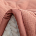 Load image into Gallery viewer, LUXE Terracotta Baby Blanket

