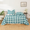 Load image into Gallery viewer, Check Me Out Blue Comforter
