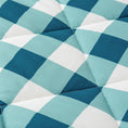 Load image into Gallery viewer, Check Me Out Blue Blanket
