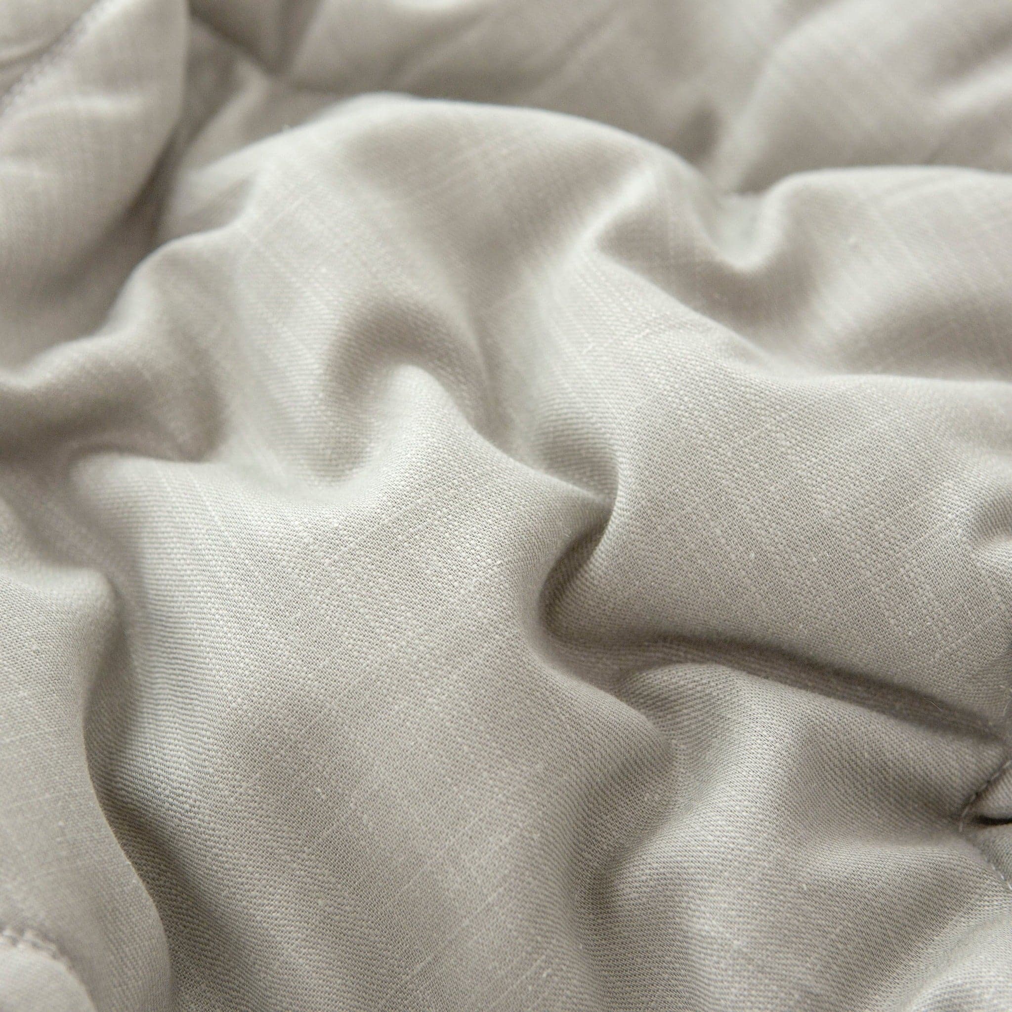 Tickie Quilted Grey Comforter