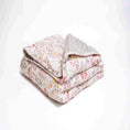 Load image into Gallery viewer, Sweet Blossoms Baby Comforter Folded
