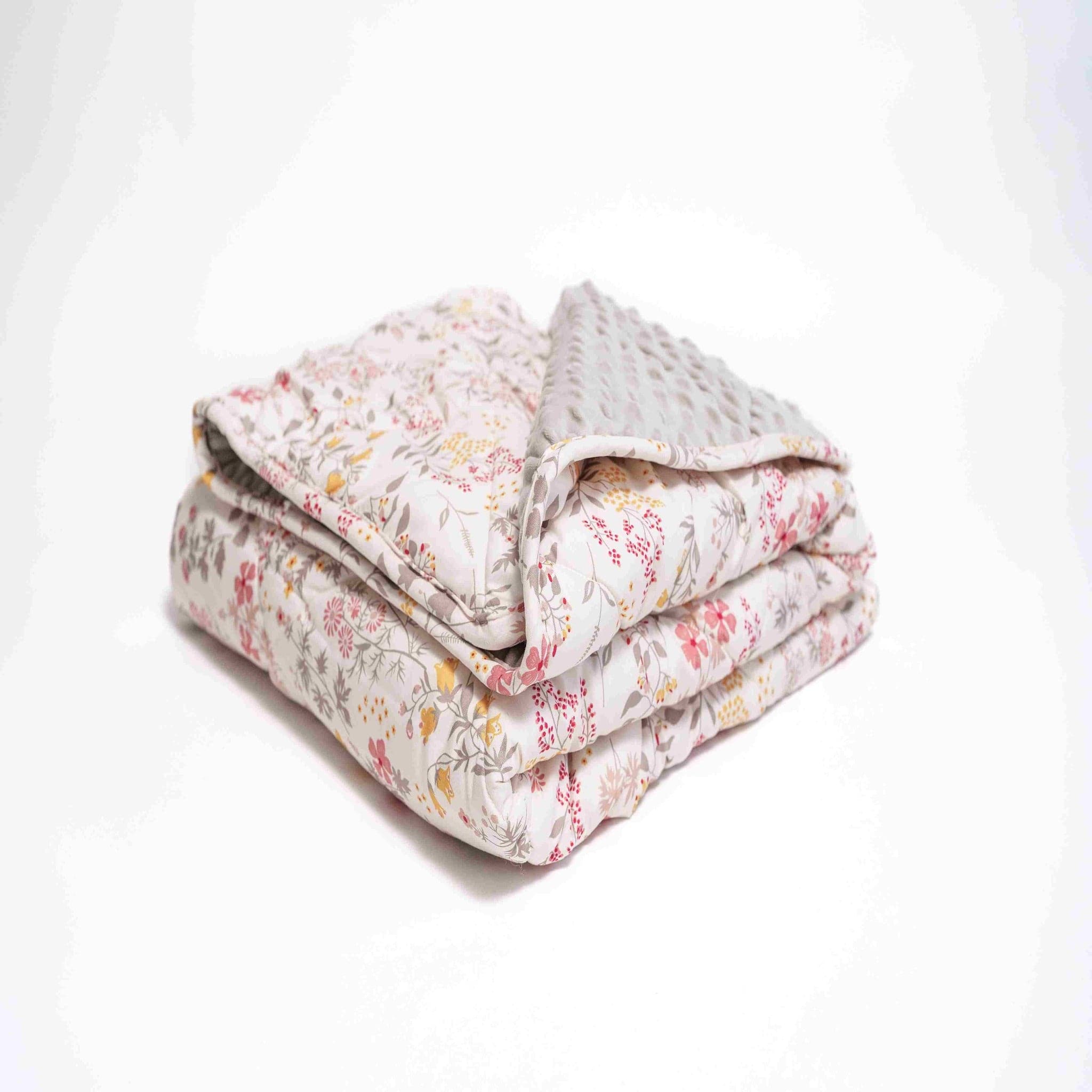 Sweet Blossoms Baby Comforter Folded