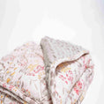 Load image into Gallery viewer, Folded Sweet Blossoms Baby Comforter
