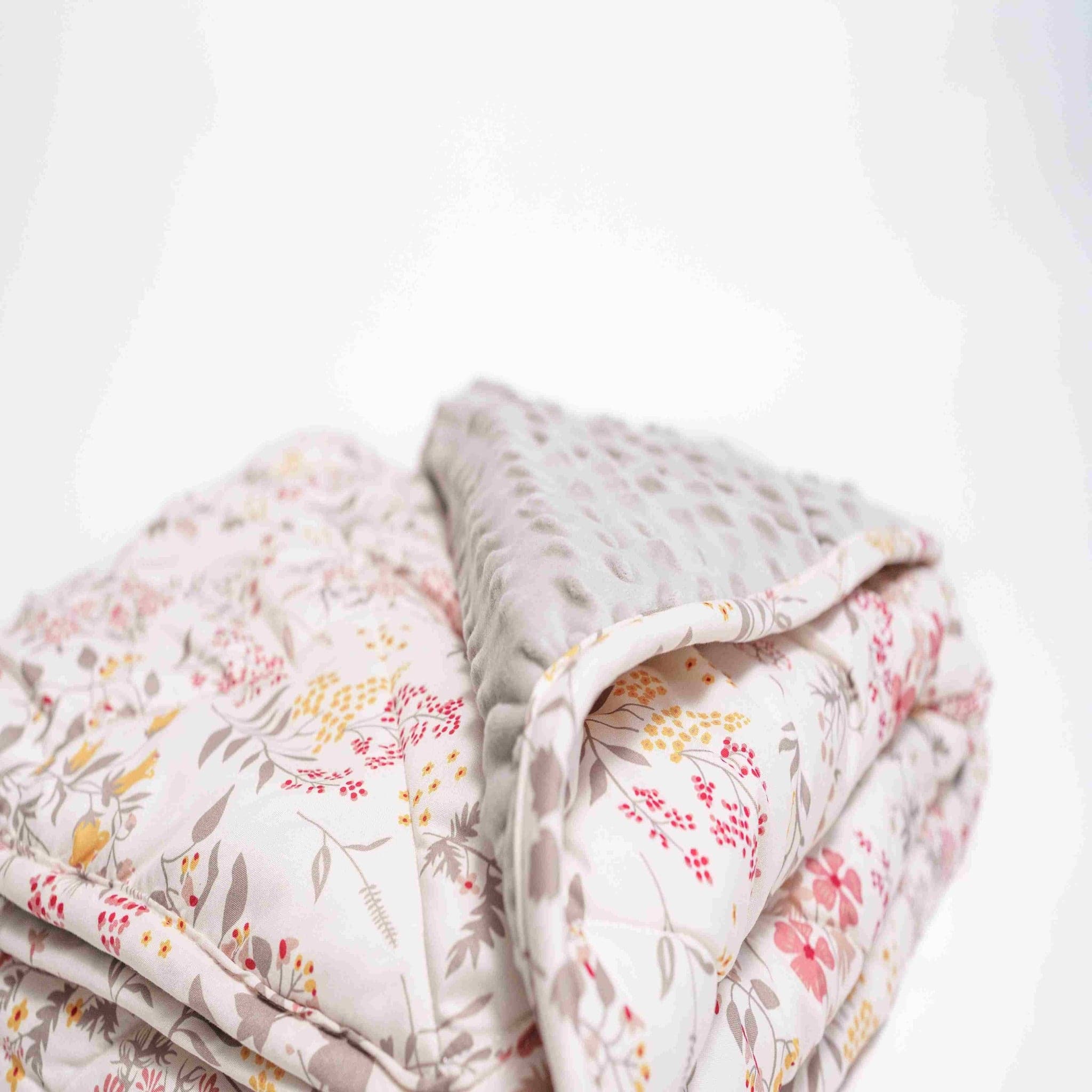 Folded Sweet Blossoms Baby Comforter
