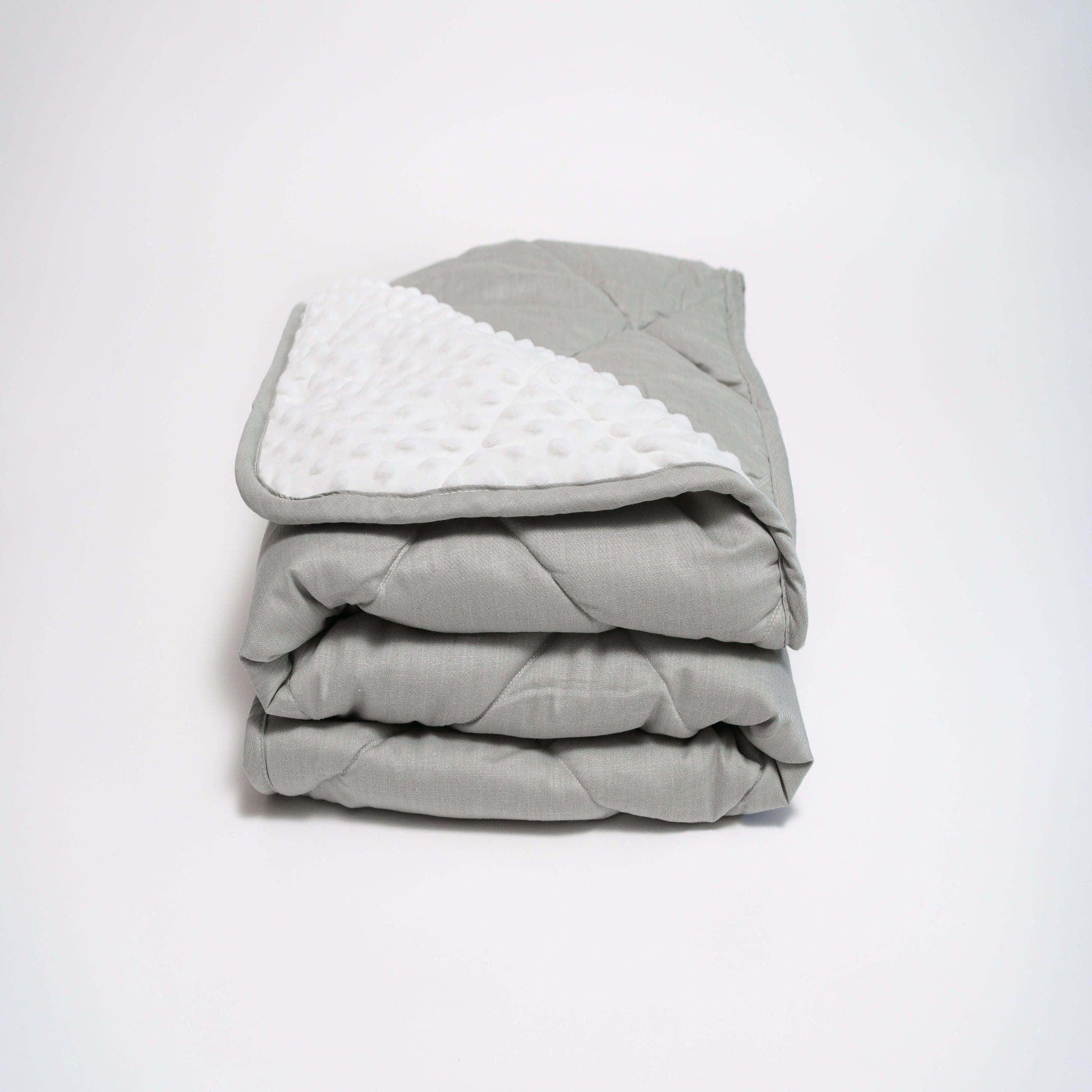 Tickie Quilted Grey Baby Comforter