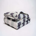 Load image into Gallery viewer, My Tickie Check Me Out Grey Baby Comforter

